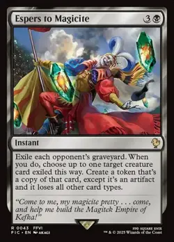 1x Espers to Magicite NM Eng MTG - Commander Final Fantasy - Image 1