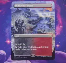 Sulfurous Springs (Borderless) Dominaria United Regular NM MTG - Image 1