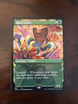 Lotus Cobra (Showcase) Zendikar Rising Regular Near Mint 307 - Image 1