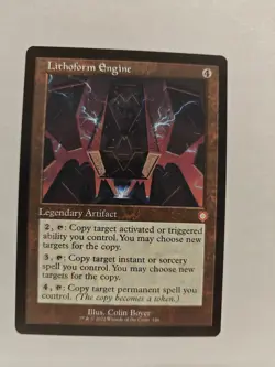 MTG - Lithoform Engine (Retro) - The Brothers' War Commander - X1 - (NM) - - Image 1