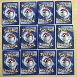 Lot of 12 Vintage 2000 Pokemon TCG Base Set 2 Trainers 118 119 120 121 - Image 2