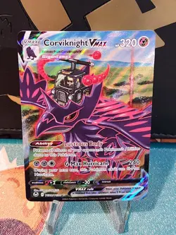 Pokemon Corviknight VMAX TG19/TG30 Silver Tempest Trainer Gallery Holo Rare! - Image 1
