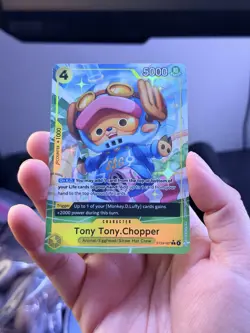 Tony Tony. Chopper FULL ART ST29 Egghead One Piece - Image 1
