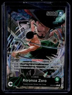 Legacy of the Master #OP12-020 Roronoa Zoro (020) (Alternate Art) - Image 1