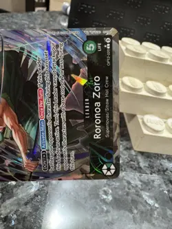 One Piece TCG Roronoa Zoro Alt Art Foil Leader Legacy Of The Master OP12-020 - Image 4