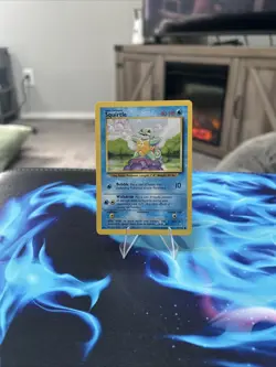 Pokemon Squirtle TCG Base Set Unlimited Common Card 63/102 LP Condition - Image 1