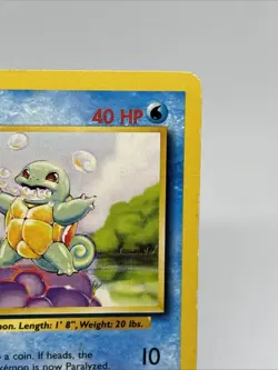 Pokemon TCG Squirtle Base Set 63/102 Unlimited 1999 Common Card | LP - Image 2