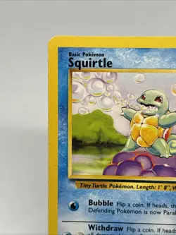 Pokemon TCG Squirtle Base Set 63/102 Unlimited 1999 Common Card | LP - Image 5