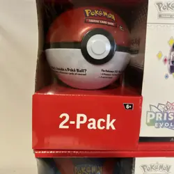 2 Pokemon Prismatic Evolutions ETB Elite Trainer Box & PokeBall Sams Club Bundle - Image 2