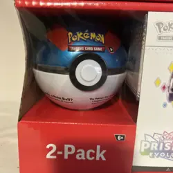 2 Pokemon Prismatic Evolutions ETB Elite Trainer Box & PokeBall Sams Club Bundle - Image 3