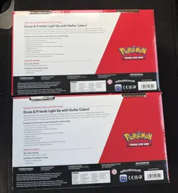 2 POKEMON PRISMATIC EVOLUTIONS ETB ELITE TRAINER BOX & POKEBALL SAMS CLUB BUNDLE - Image 2