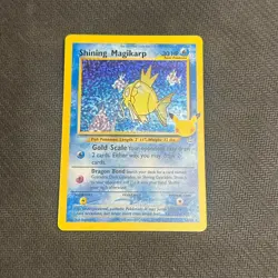 Pokemon TCG Shining Magikarp Celebrations: Classic Collection 66/64 Holo NM/MINT - Image 1