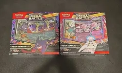 Pokemon Mega Battle Deck Set of 2 (1 of each) Gengar/Diancie ex English IN HAND - Image 1