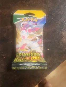 1x Evolving Skies Sleeved Booster Pack - Pokemon TCG - Sword & Shield - Image 1