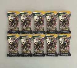 Lot of 10 - Pokemon TCG: Sword & Shield Evolving Skies Sleeved Booster Pack - Image 1