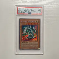 Yu-GI-Oh! - PSA 9 1st Edition MRL-000 Blue Eyes Toon Dragon - N/A Print - Image 1