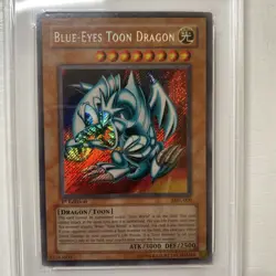 Yu-GI-Oh! - PSA 9 1st Edition MRL-000 Blue Eyes Toon Dragon - N/A Print - Image 3