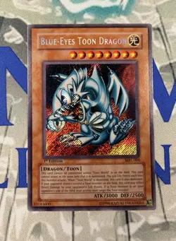 Yu-Gi-Oh! - Blue-Eyes Toon Dragon Magic Ruler MRL-000 1st Edition Secret Rare - Image 1