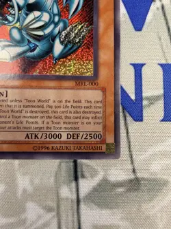 Yu-Gi-Oh! - Blue-Eyes Toon Dragon Magic Ruler MRL-000 1st Edition Secret Rare - Image 4