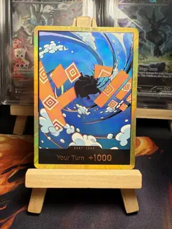 One Piece TCG - Don!! Card (Jinbe) Gold Foil - PRB02 - Pack Fresh NM/M - Image 1