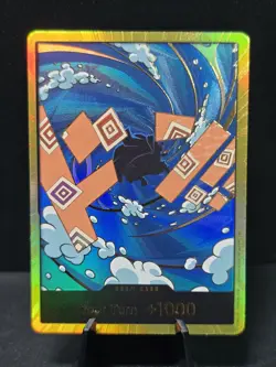 One Piece TCG PRB-02 The Best English DON!! Card - Jinbe - Gold Near Mint - Image 1