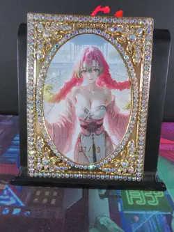 Mitsuri Kanroji Diamond Card Serial # 37/99 Demon Slayer DQ Wedding 5 CCG Set - Image 4
