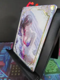 Kanao Tsuyuri SLP Card Holo Glitter Demon Slayer DQ Wedding 5 CCG Set Waifu - Image 3