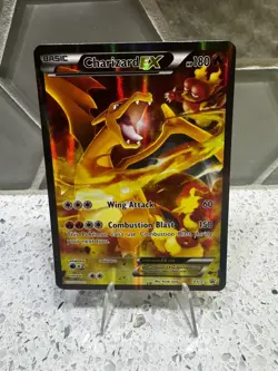 Pokemon TCG Charizard EX Black Star Full Art Holo Promo Card #XY121 - Image 1