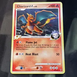 Charizard G LV. 65 #20 RARE Supreme Victors (2009) Pokemon Card Basic - Image 1