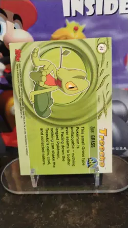 TREECKO Nintendo POKEMON Advanced Foil Holo 2003 Trading Card #84 - Image 2