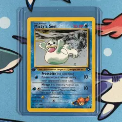 Misty's Seel 91/132 Pokemon Gym Challenge 1st Edition LP + - Image 1