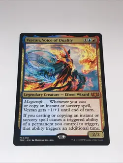 MTG - Veyran, Voice of Duality - Normal - Tarkir: Dragonstorm Commander - NM - Image 1