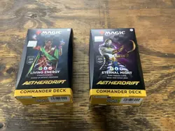 MtG - Aetherdrift Commander Decks - Eternal Might & Living Energy NEW/SEALED - Image 1