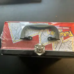 Pokemon 25th Anniversary Celebrations Treasure Chest Lunchbox Tin Factory SEALED - Image 2