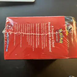 Pokemon 25th Anniversary Celebrations Treasure Chest Lunchbox Tin Factory SEALED - Image 5
