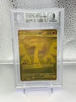 🌟Pokemon TCG Phantasmal Flames Mega Charizard X EX MHR 130/094 BGS 9 🌟 - Image 1