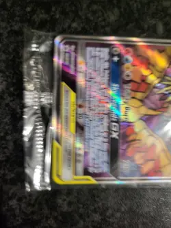 Pokemon Moltres Zapdos & Articuno GX SM210 | Stained Glass Promo | Sealed - Image 4