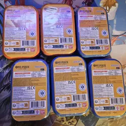 ONE PIECE TCG TIN PACK SET VOL. 2 (TS-02, OP13) x 6 LOT Ace Sabo Luffy SEALED - Image 2