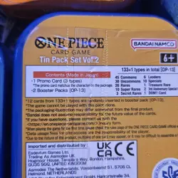 ONE PIECE TCG TIN PACK SET VOL. 2 (TS-02, OP13) x 6 LOT Ace Sabo Luffy SEALED - Image 3