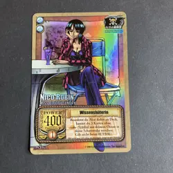 One Piece Nico Robin Karte TCG Wissenshuterin JS-C07 Holo Miss Bloody Sunday - Image 1