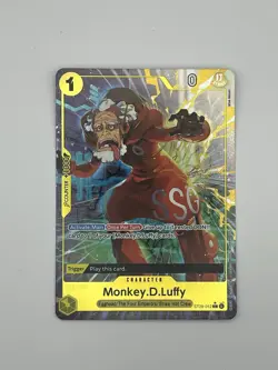 Monkey.D.Luffy ST29-012 Parallel Starter Deck Full Art One Piece TCG English - Image 1