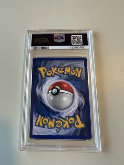 Pokemon 1999 Base Set Shadowless Mewtwo Holo Card #10/102 PSA 8 NM-MT - Image 2