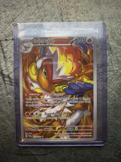 Infernape Illustration Twilight Masquerade Pokemon TCG Card 173/167 NM - Image 1