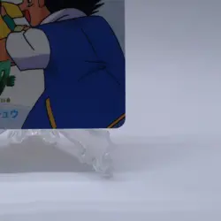 Ash & Pikachu #5 Anime Collection Bandai Carddass Pokemon Card Japanese 1998 - Image 5