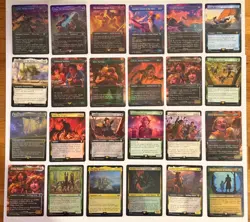 MTG LTR Lord Of The Rings Lot - 24 Cards Foils / Regular - Mainly Rares - NM - Image 1