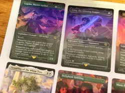 MTG LTR Lord Of The Rings Lot - 24 Cards Foils / Regular - Mainly Rares - NM - Image 2