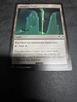 1x MTG Reliquary Tower - Universes Beyond: Warhammer 40,000 (40K) #291 - Magic - Image 1