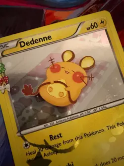Dedenne RC10/RC32 XY Generations Radiant Collection Holo Uncommon Pokemon Card - Image 3