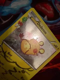 Dedenne RC10/RC32 XY Generations Radiant Collection Holo Uncommon Pokemon Card - Image 4