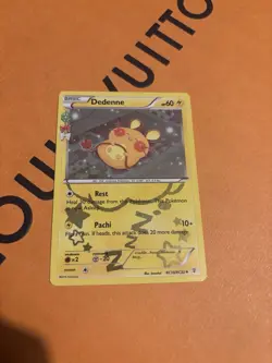 Pokemon TCG Dedenne Holo Card RC10/RC32 Generations Radiant Collection - Image 1